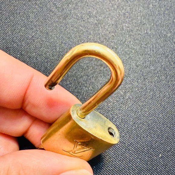 Louis Vuitton Gold Padlock Key Set #302 - Picture 3 of 6